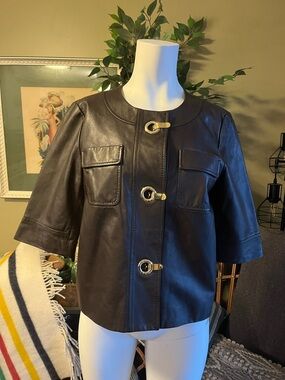 MICHAEL Michael Kors Chocolate Brown Jacket